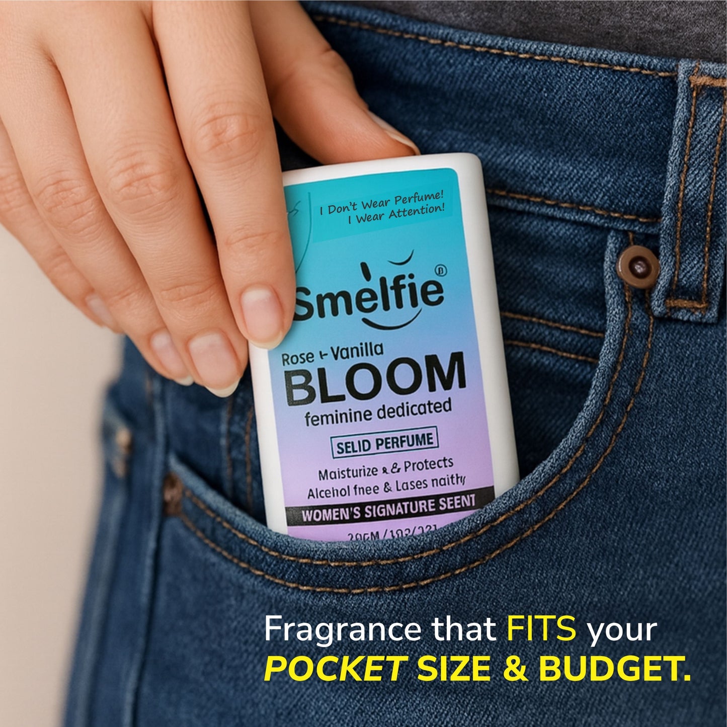 Bloom Solid Wax Perfume For Women