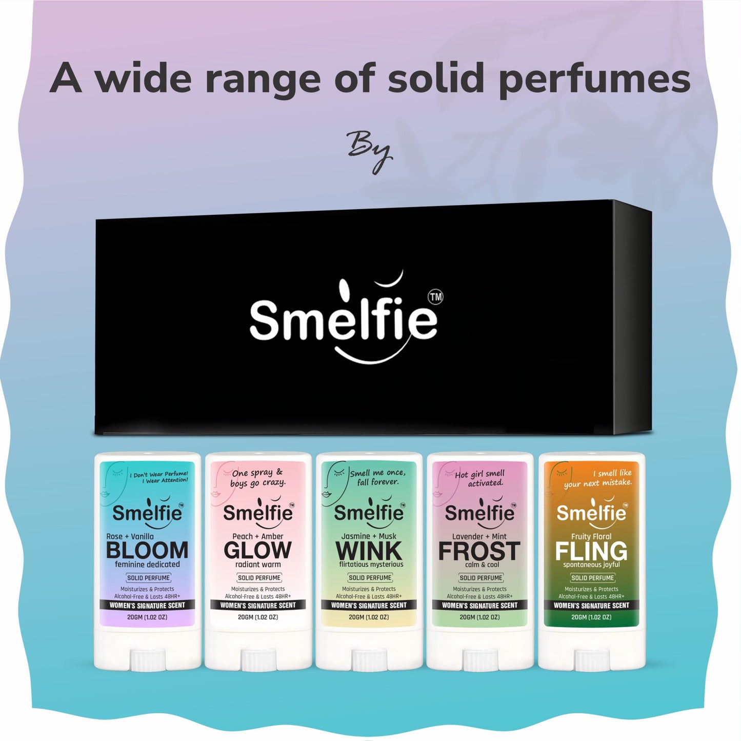 Bloom Solid Wax Perfume For Women