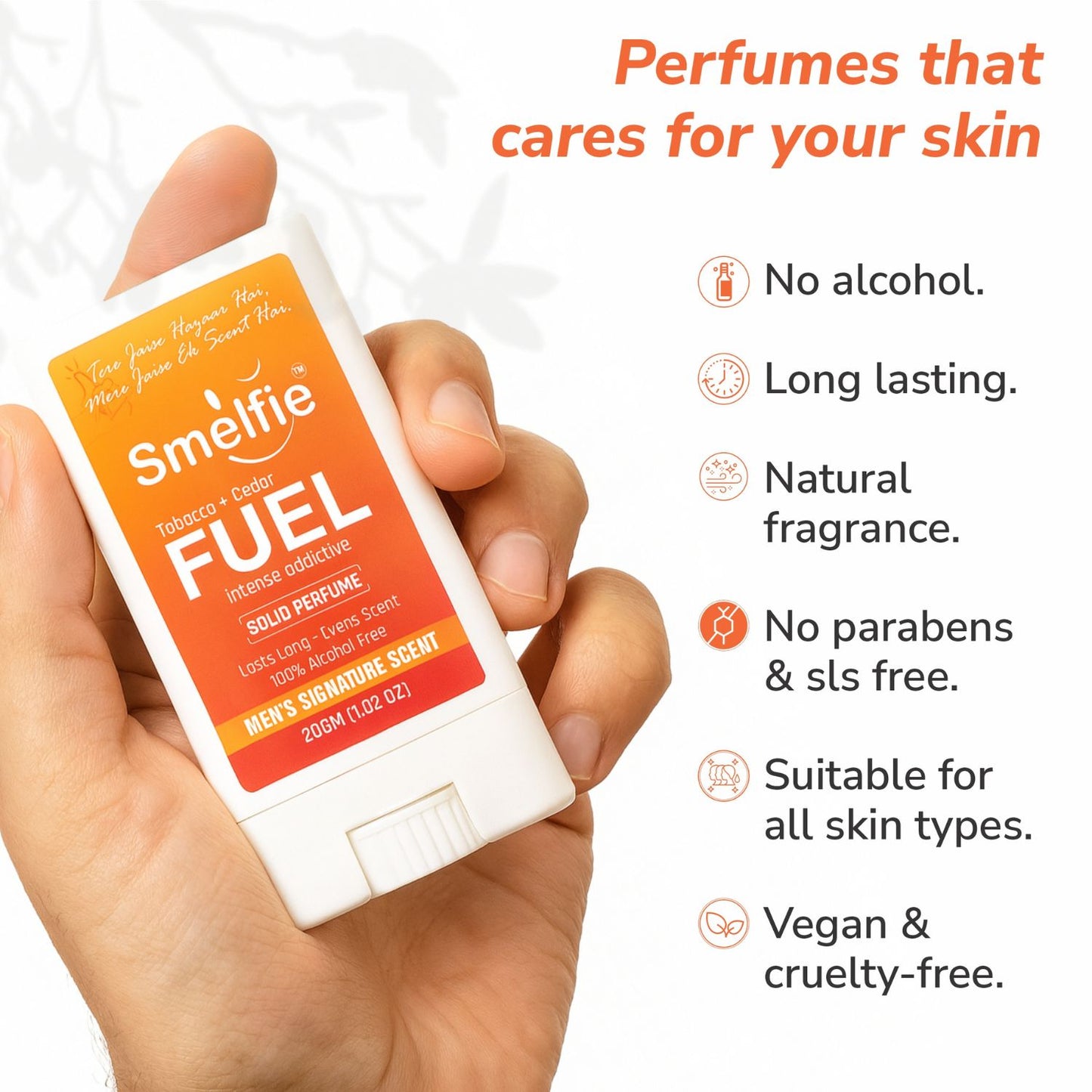 Fuel Solid Perfume for Men