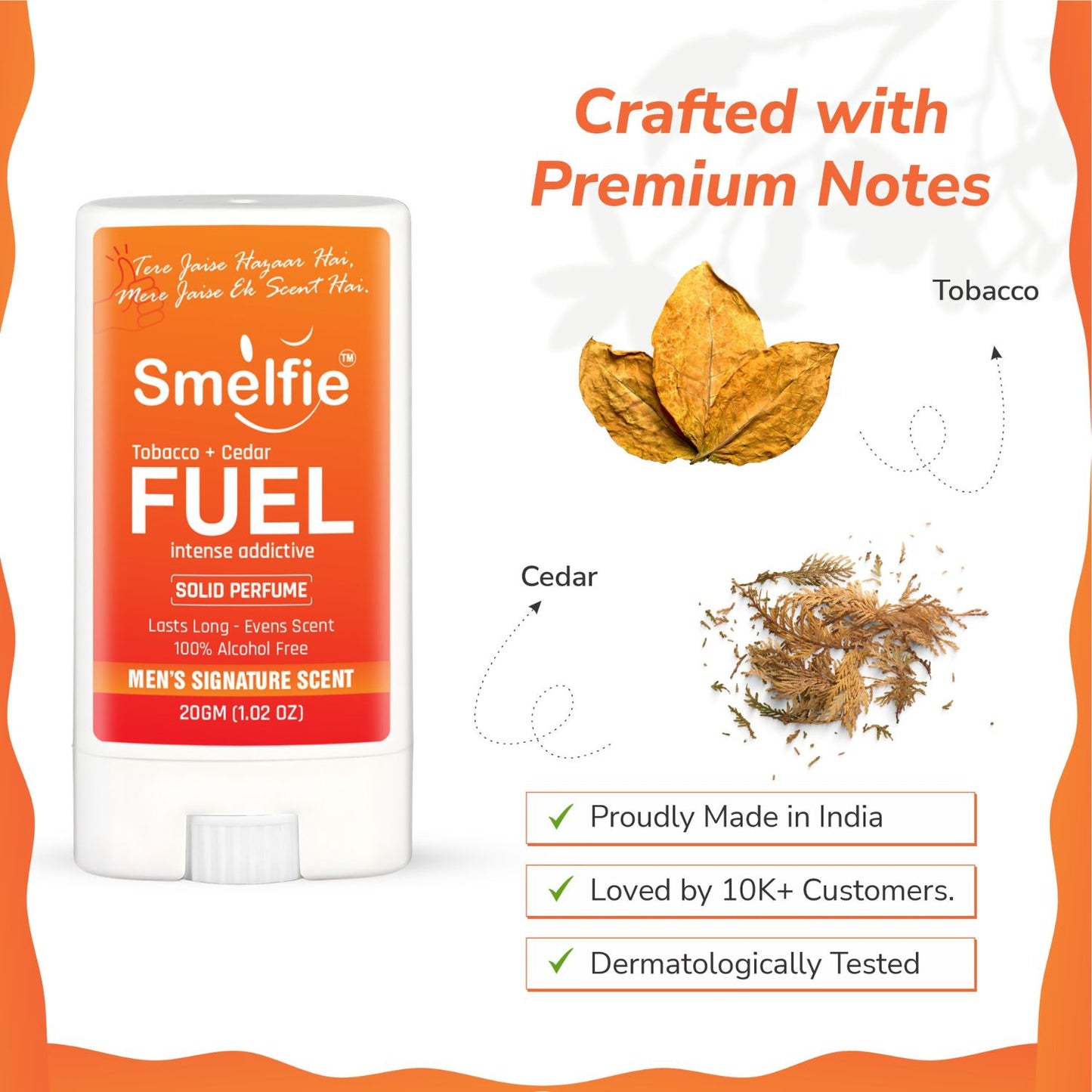 Fuel Solid Perfume for Men