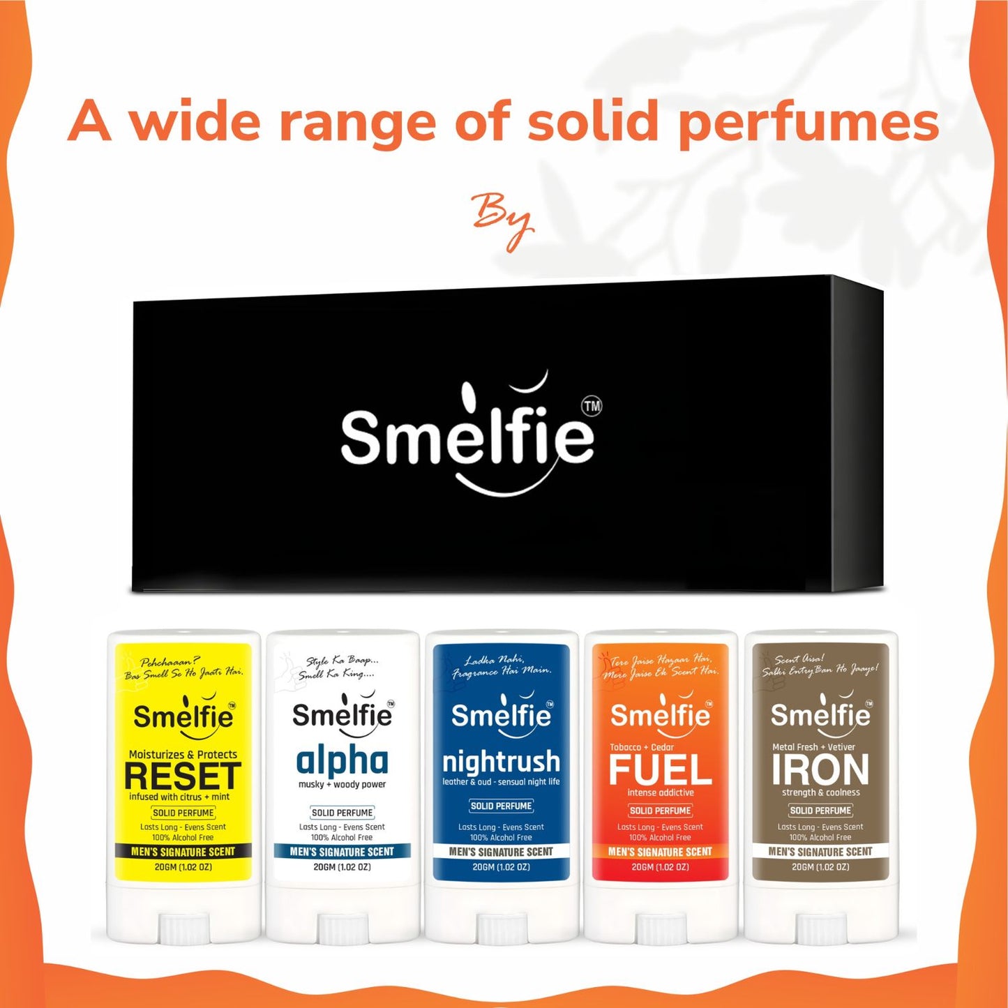 Fuel Solid Perfume for Men