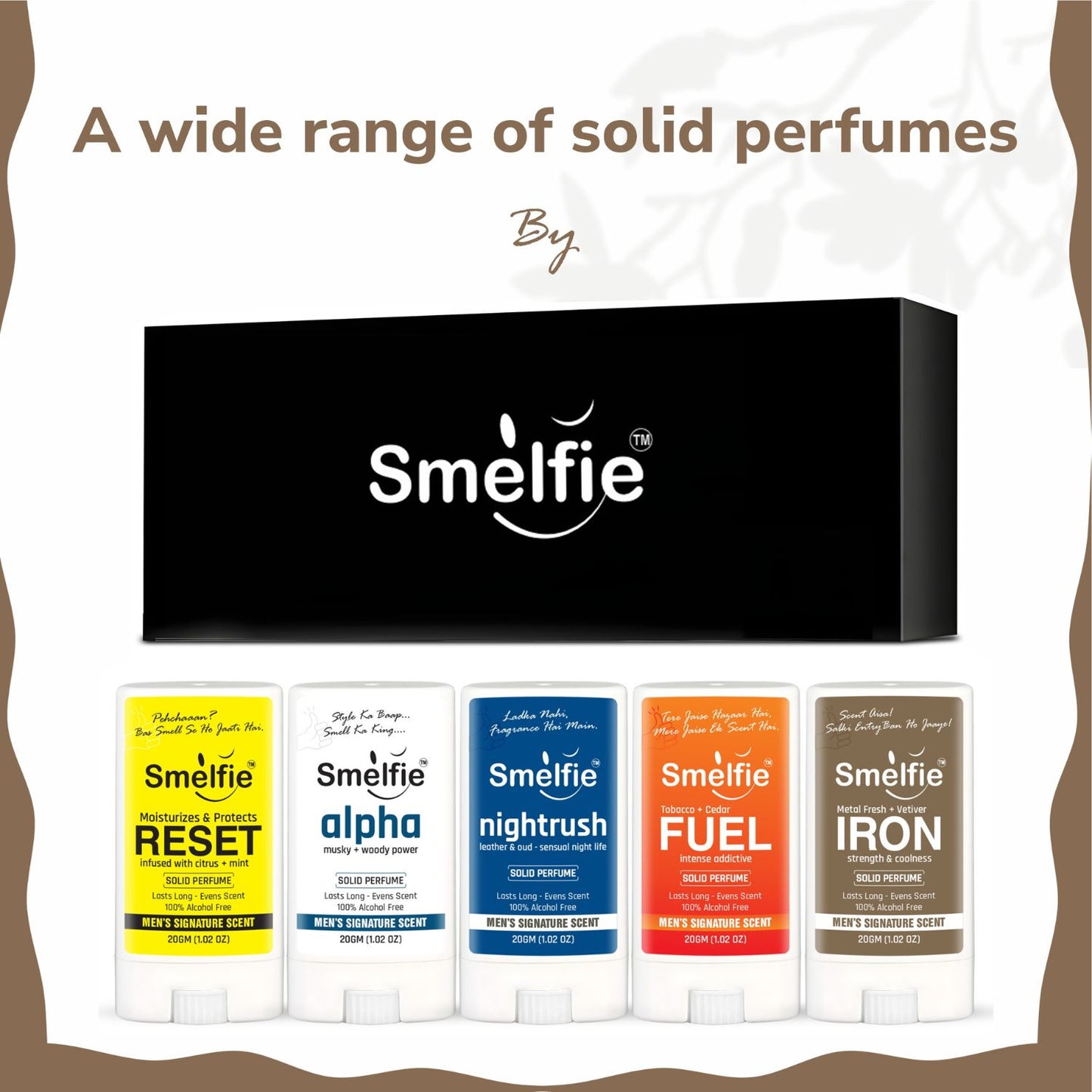 Iron Solid Perfume for Men