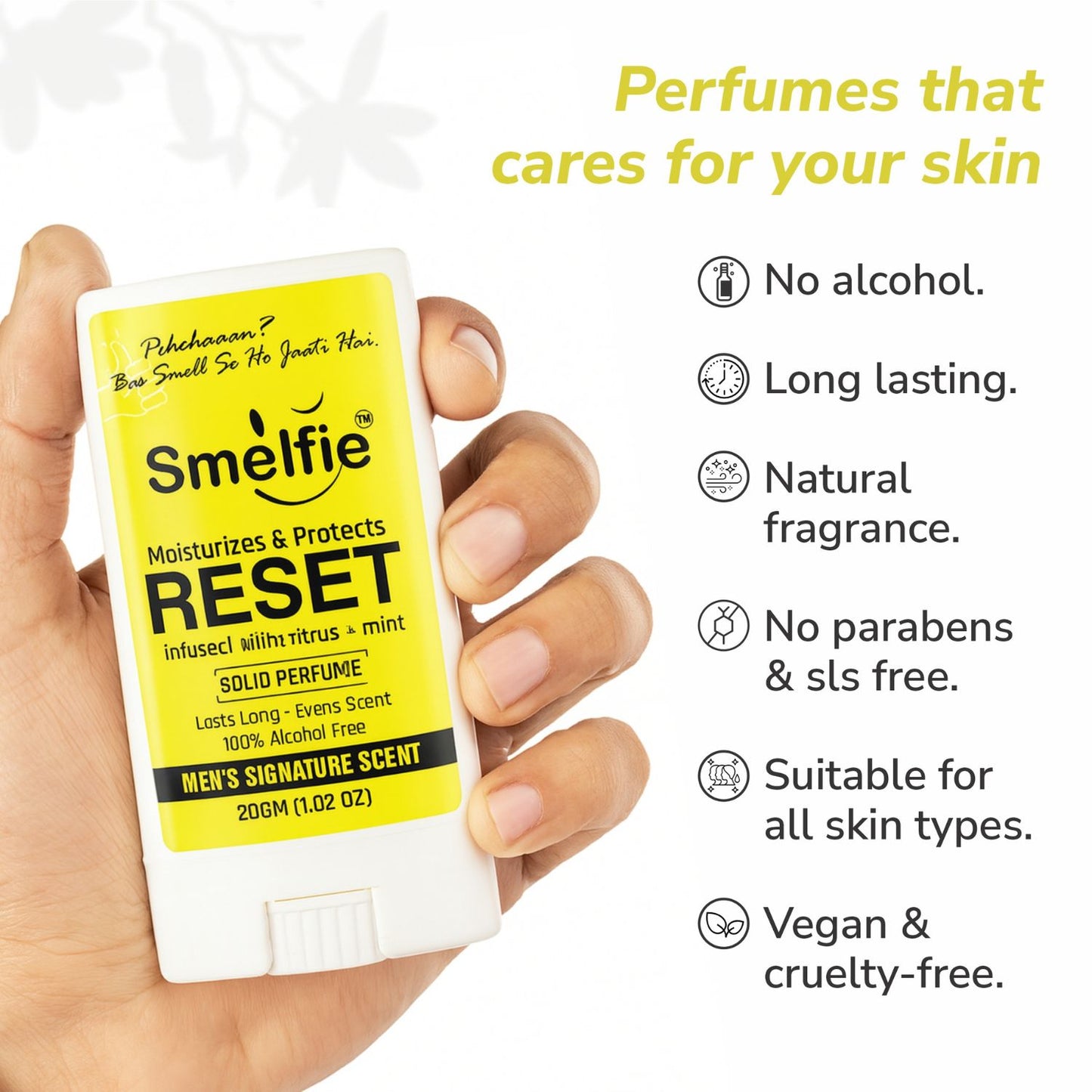 Reset Solid Perfume for Men