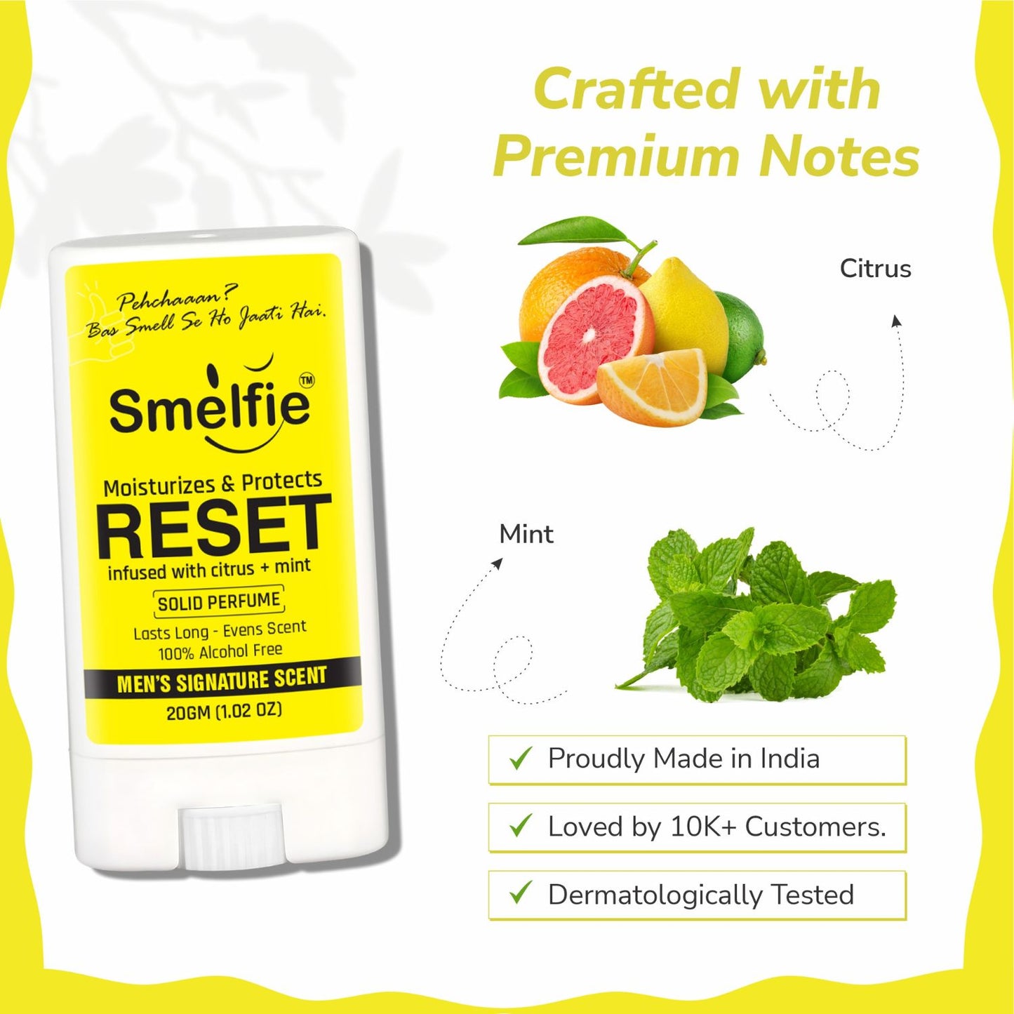 Reset Solid Perfume for Men